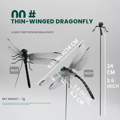 Diagram showing how the dragonfly clip deters horse and deer flies